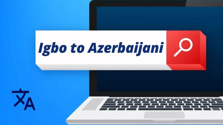 Igbo to Azerbaijani