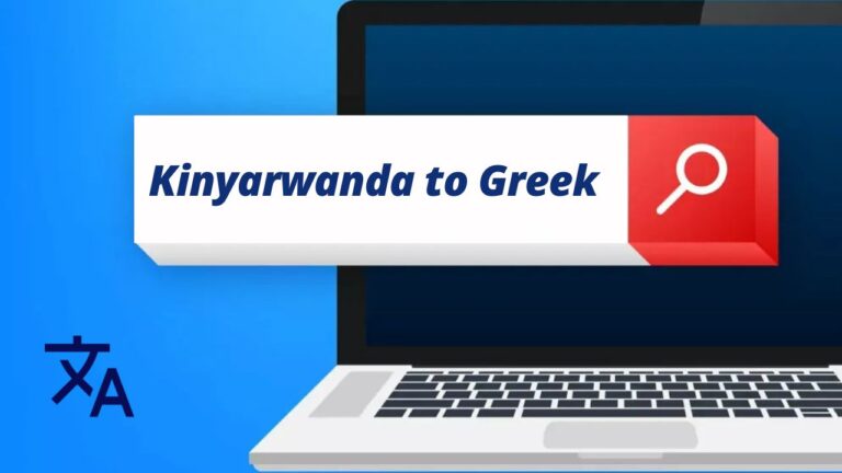 Kinyarwanda to Greek