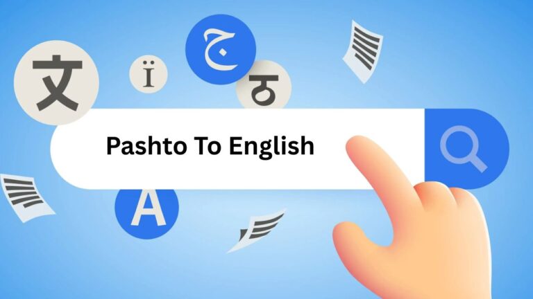 Pashto To English
