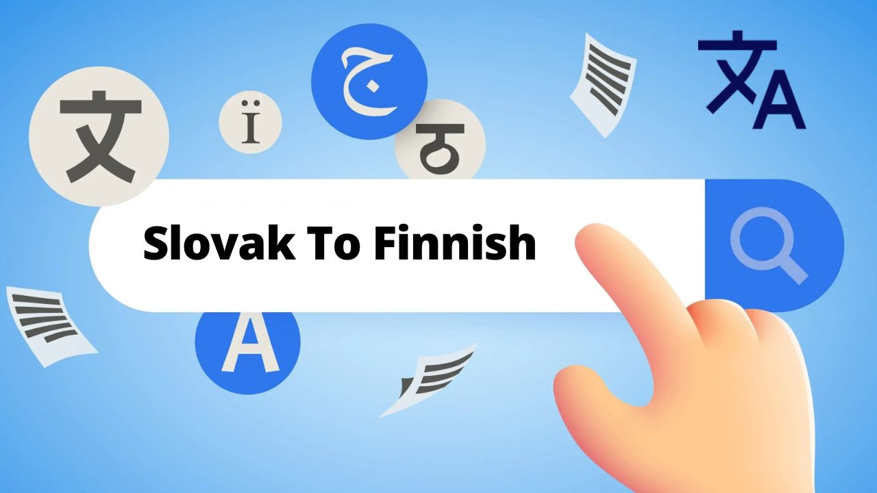 Slovak To Finnish