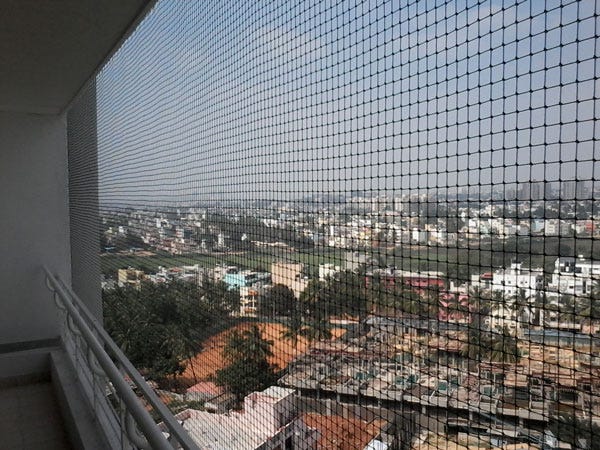 Keep Birds Away Safely with Balcony Safety Nets in Dubai