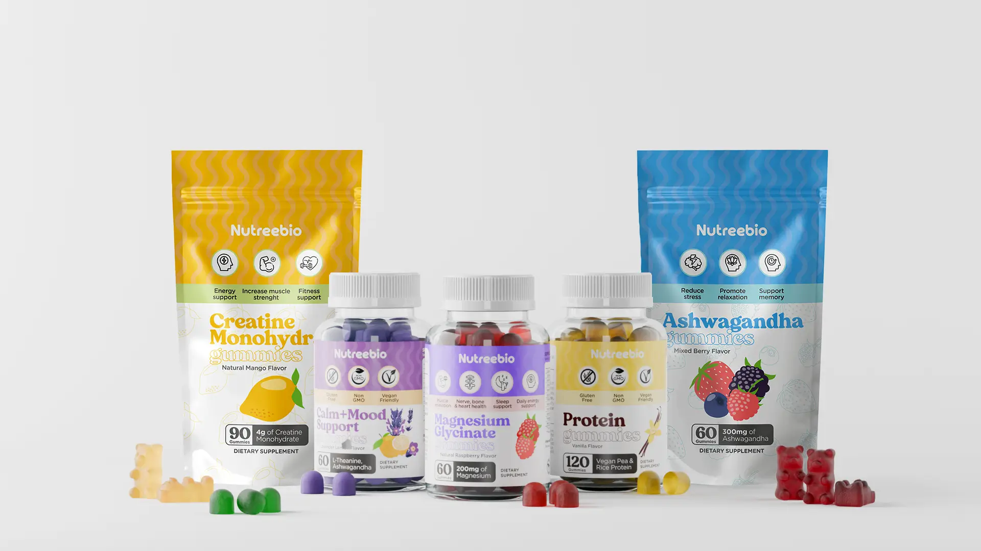 Custom Private Label Gummies | Flexible MOQ Options