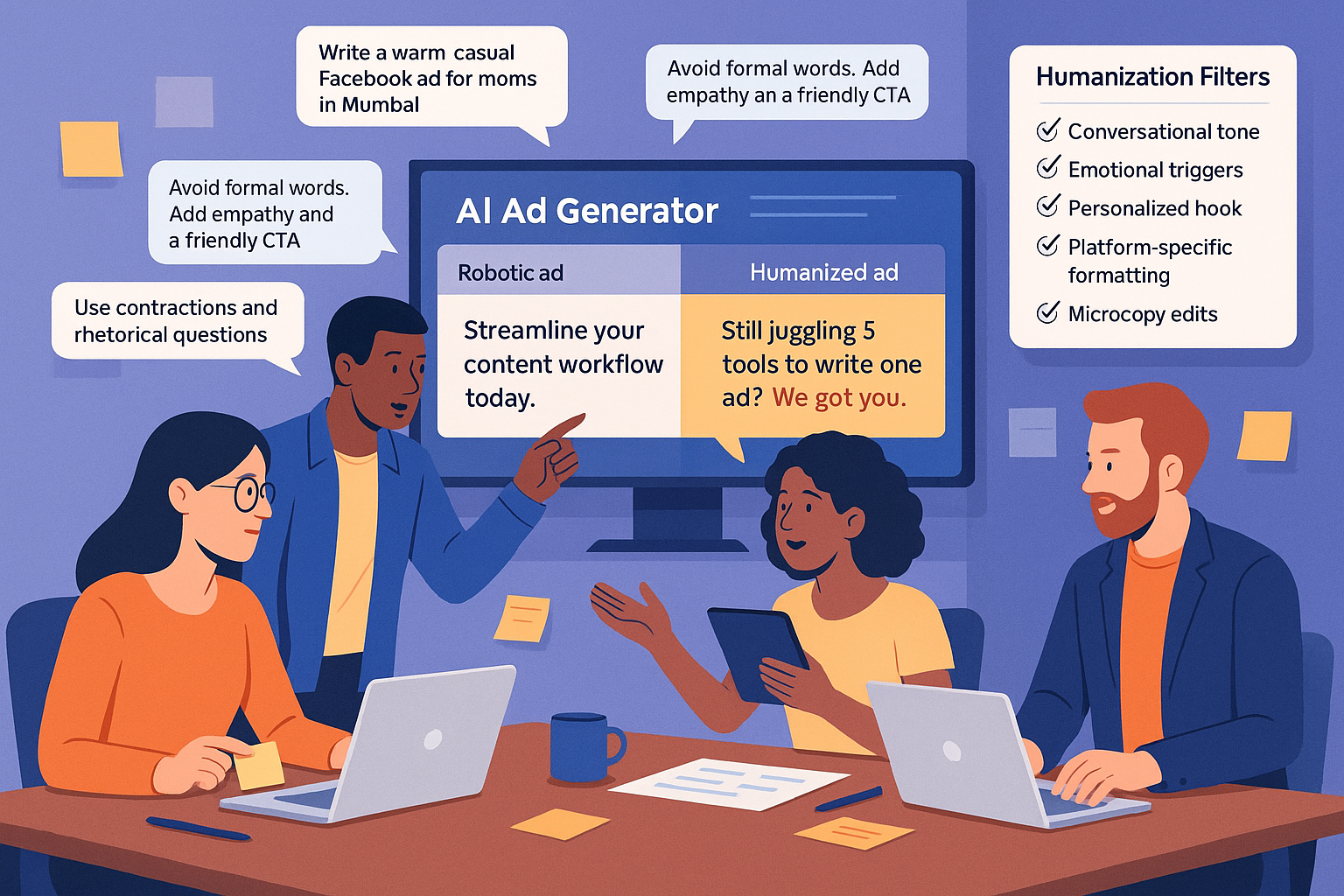 AI Ads That Don’t Feel Robotic