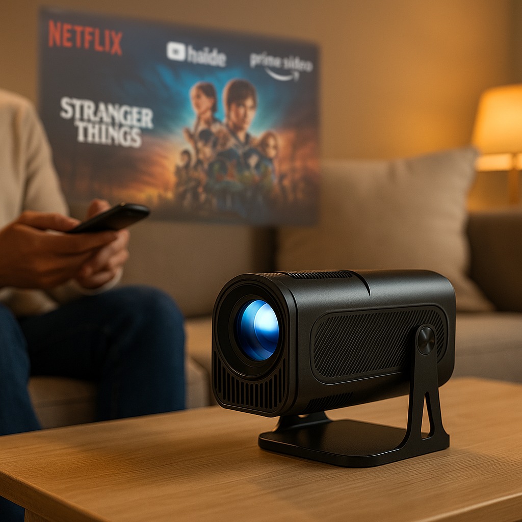 Bring Cinematic Magic Home with the Magcubic HY320 Projector