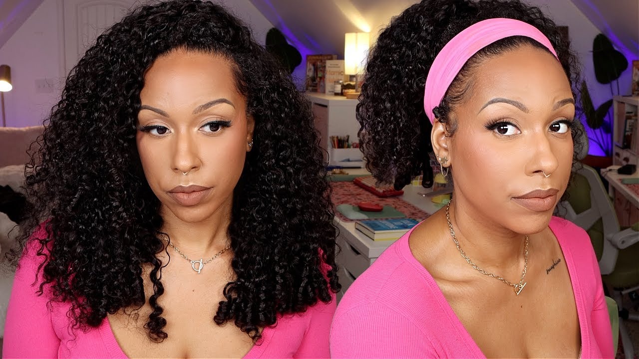 Isee Hair Burmese Curly Hair V-Part Wigs